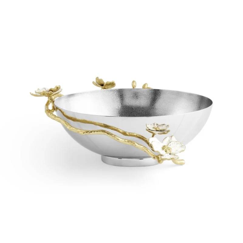Orchid Low Oval Bowl - Image 3