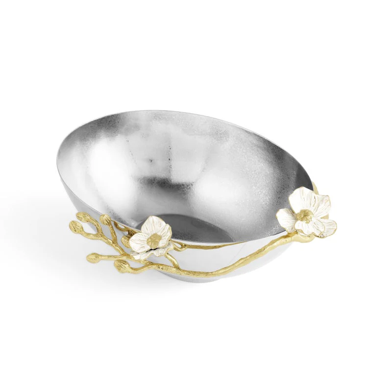 Orchid Low Oval Bowl - Image 4