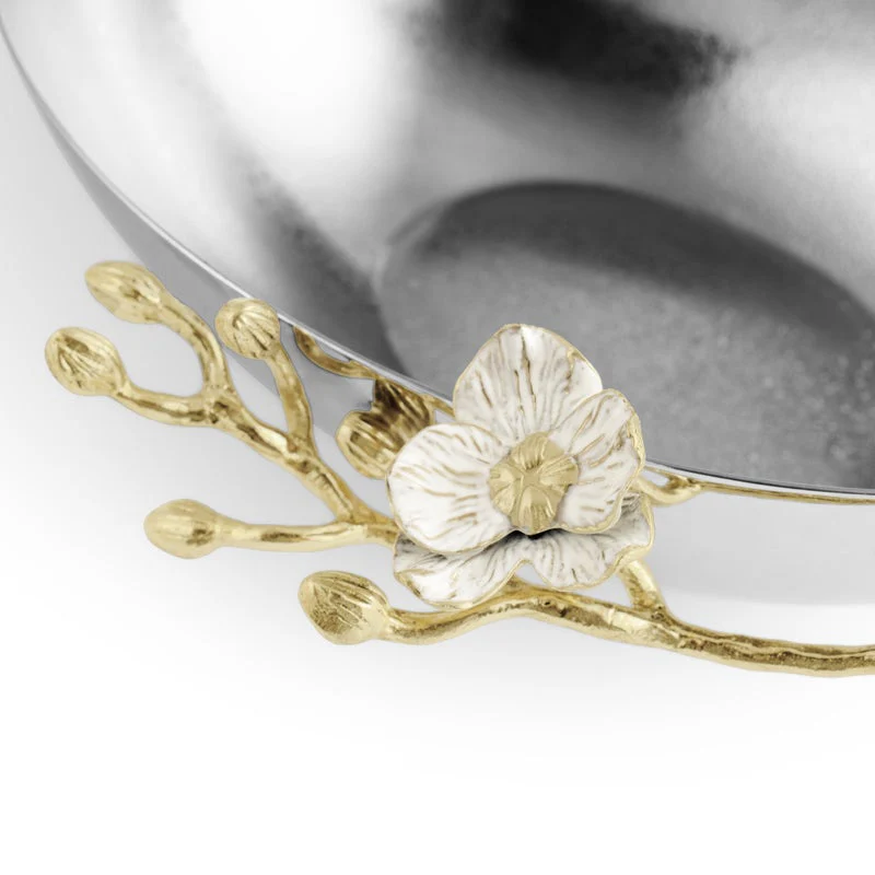 Orchid Low Oval Bowl - Image 5