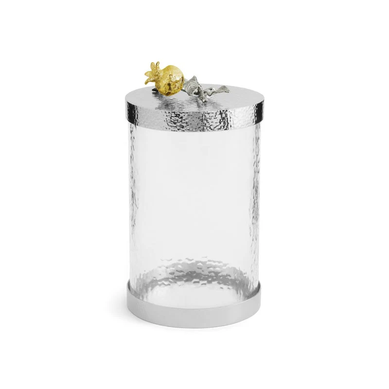 Pomegranate Silver & Gold Canisters - Image 10