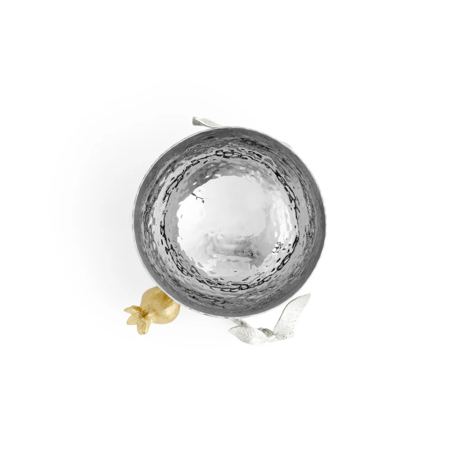 Pomegranate Silver & Gold Nut Bowl - Image 7