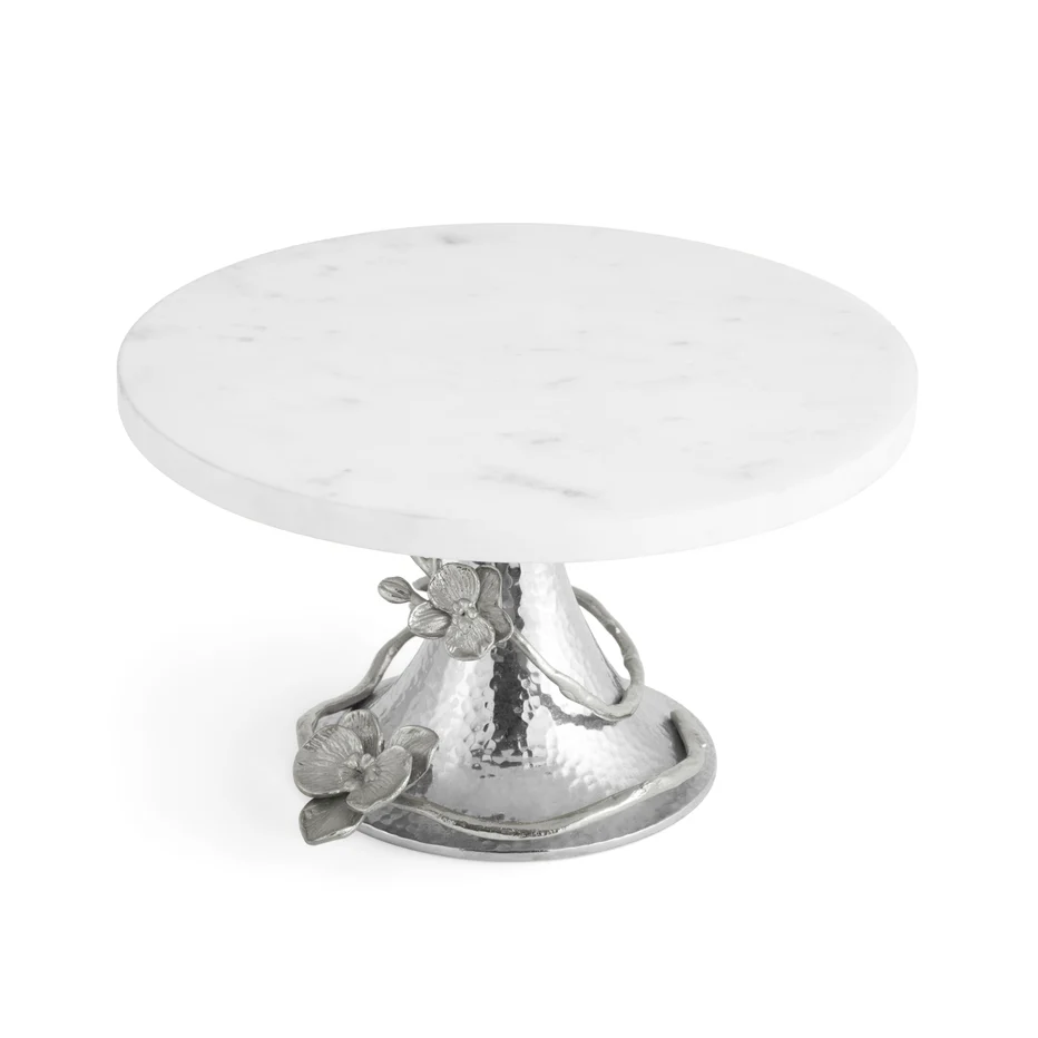 White Orchid Cake Stand - Image 3