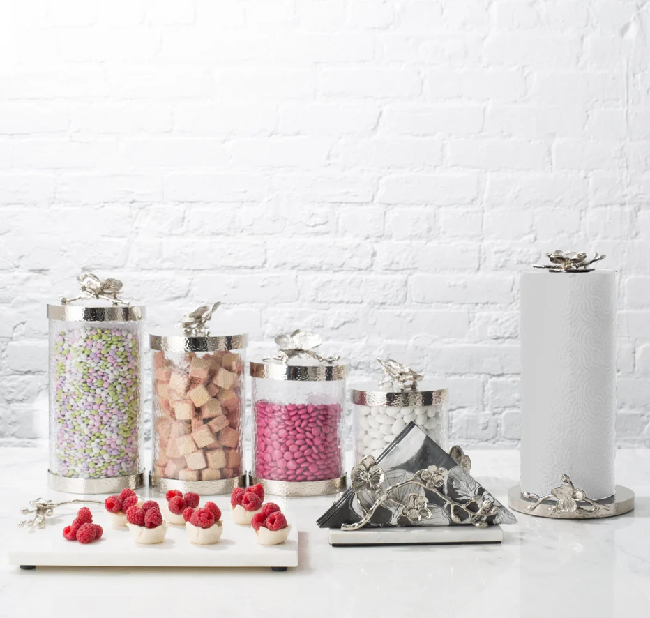 White Orchid Canisters - Image 14