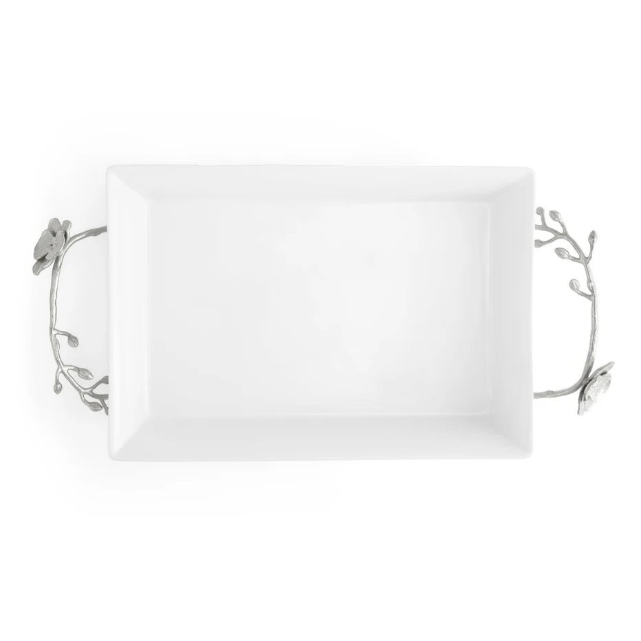 White Orchid Casserole Dish - Image 5