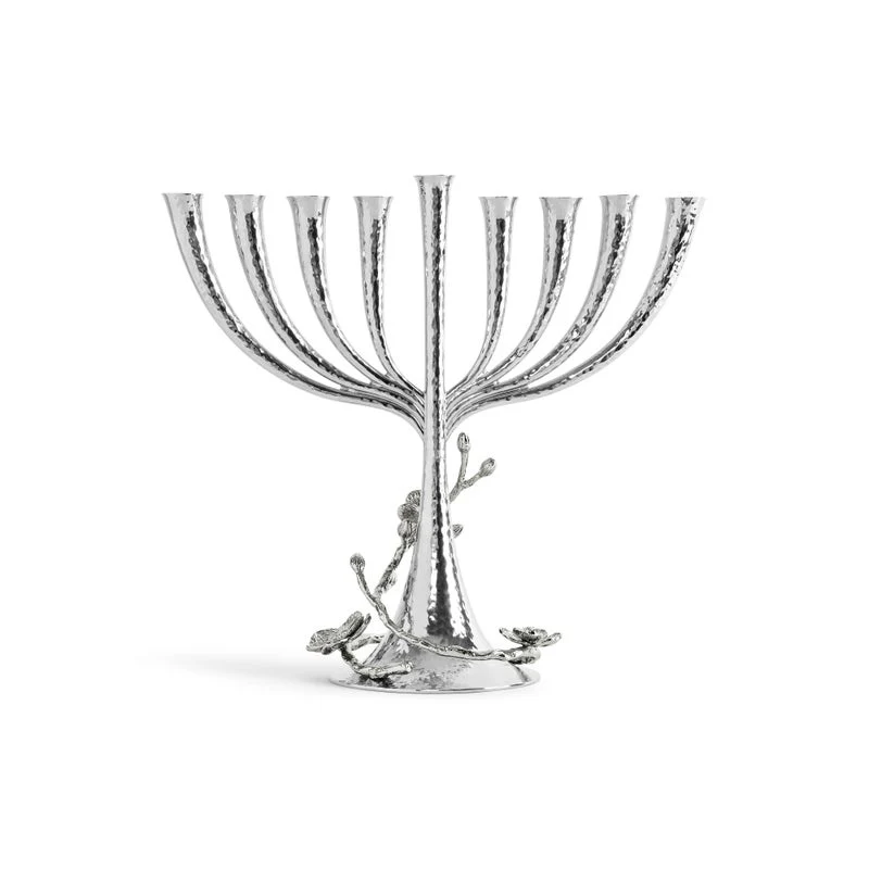 White Orchid Menorah - Image 2