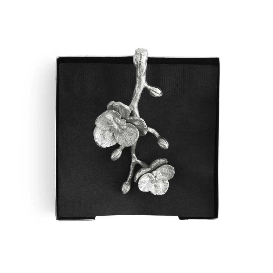 White Orchid Napkin Holder - Image 4