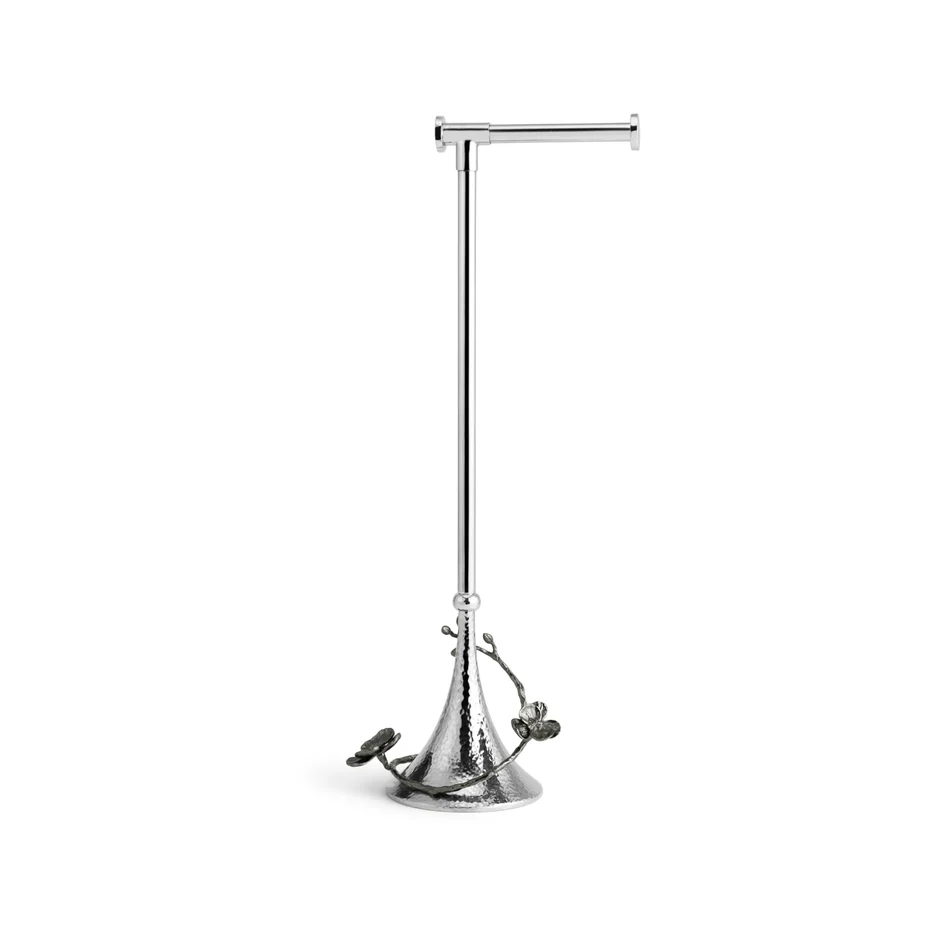 White Orchid Toilet Paper Stand - Image 2