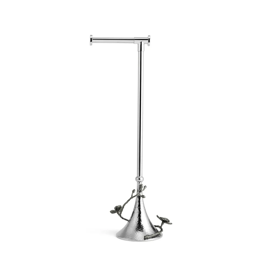 White Orchid Toilet Paper Stand - Image 4