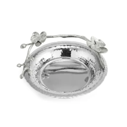 White Orchid Wine Coaster