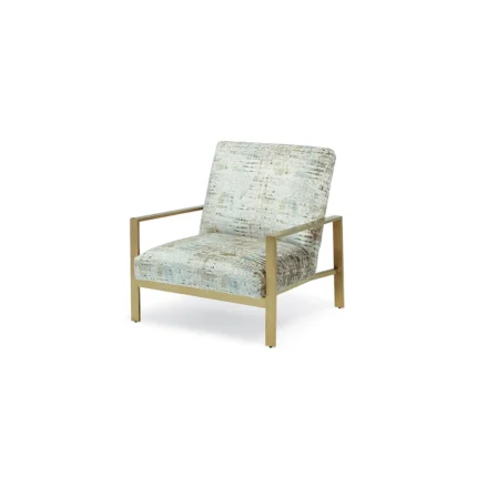 Massoud Arlo Brass Chair