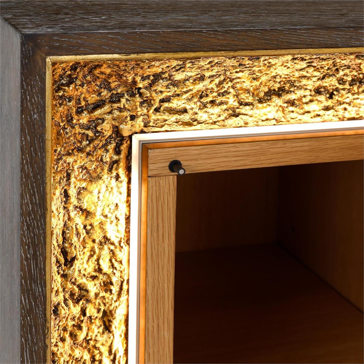 Coloma Four-Door Lighted Credenza - Image 5