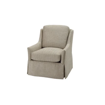 Massoud Everley Skirted Chair