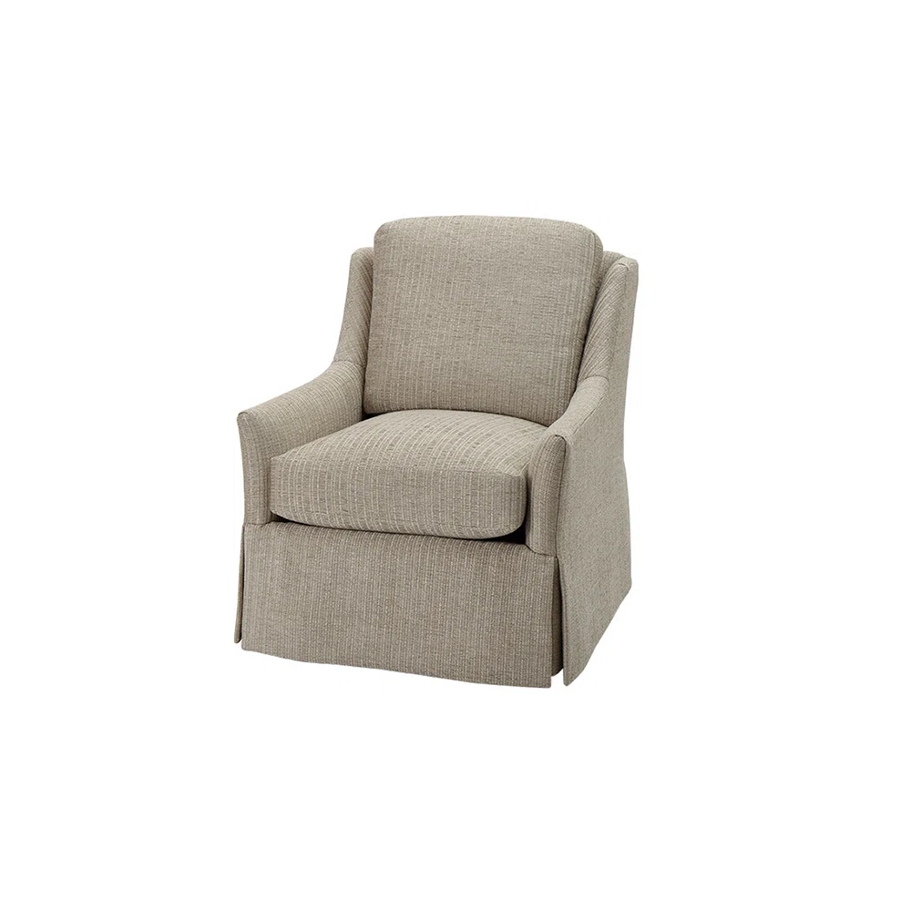 Massoud Everley Skirted Chair
