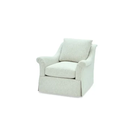 Massoud Grace Skirted Chair