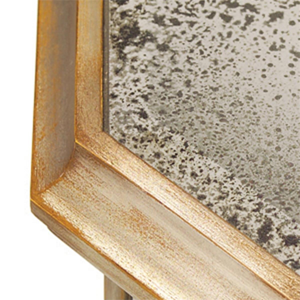 Juno Four-Door Foxed Mirror Credenza - Image 5