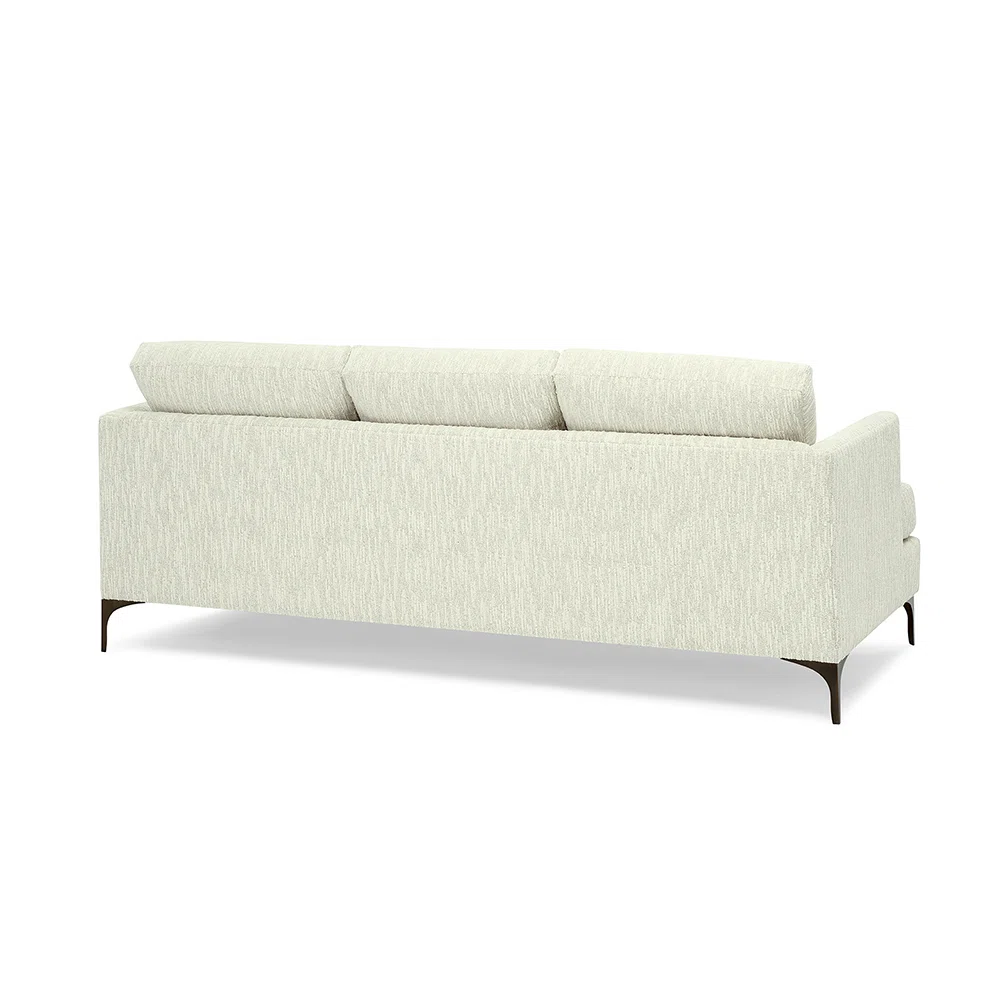 Massoud Lauren Bronze Bench Cushion Sofa - Image 3