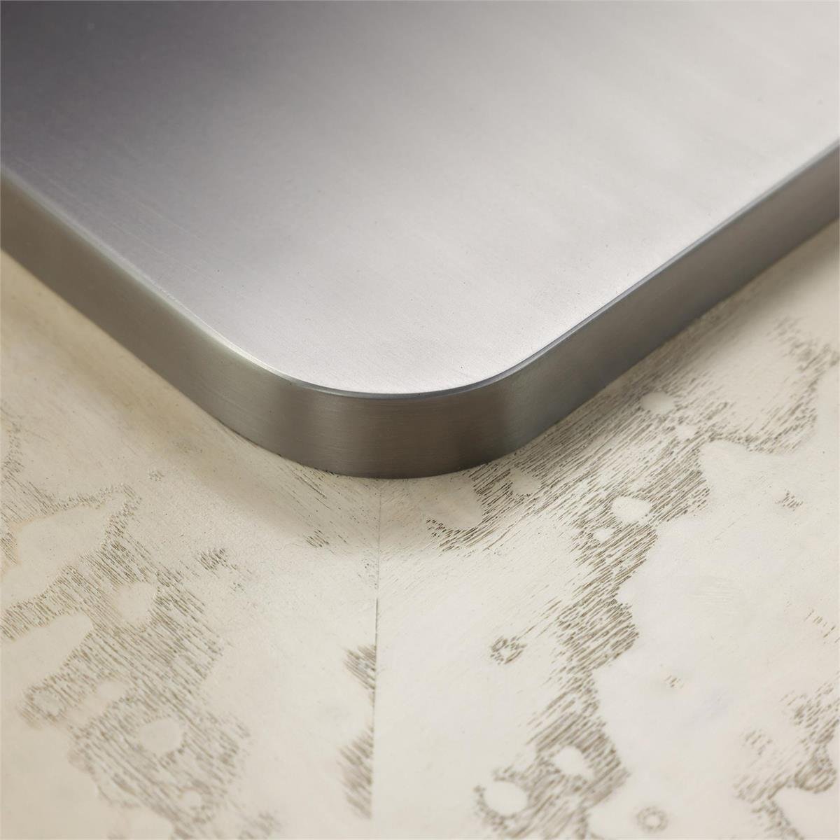Plateau Cocktail Table, Silver - Image 4