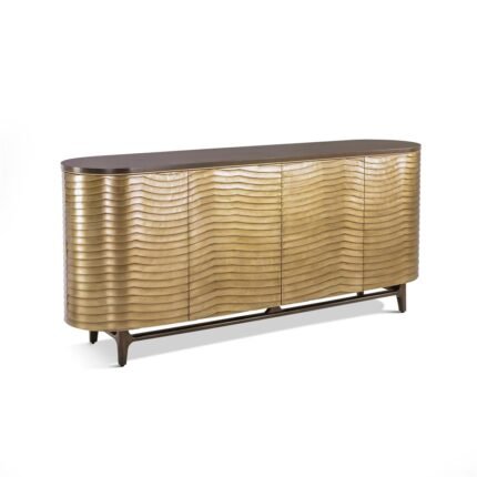 Radiant Waves Four-Door Sideboard