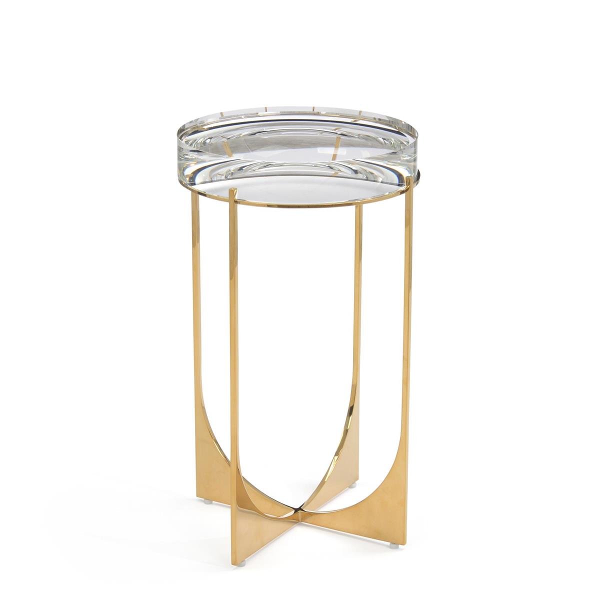 Svelte Martini Table I, Brass