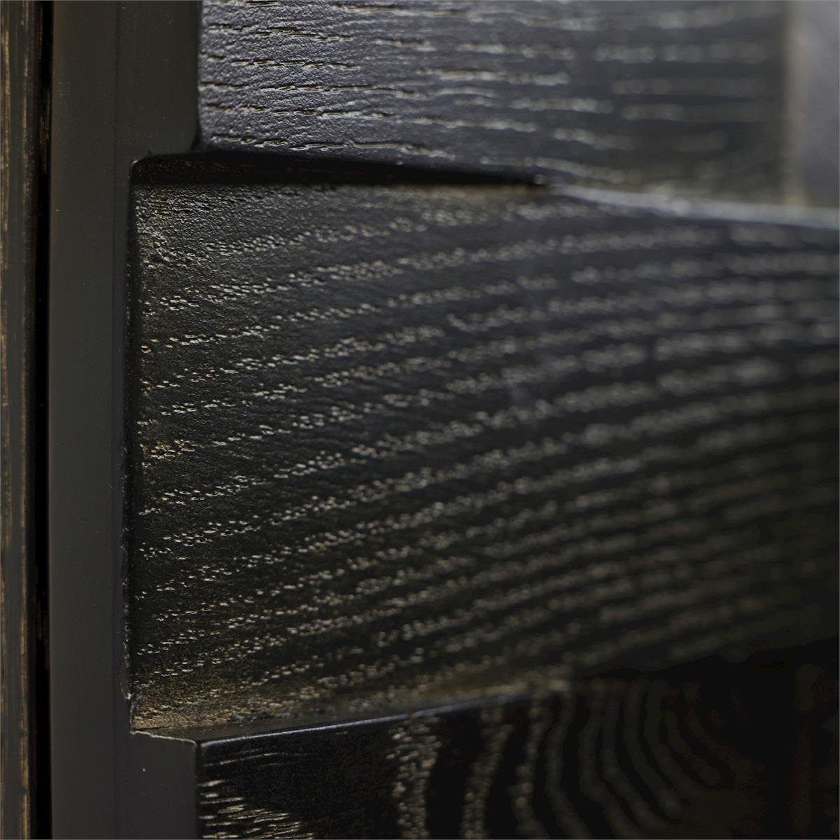 Tessere Four-Door Credenza, Black - Image 9