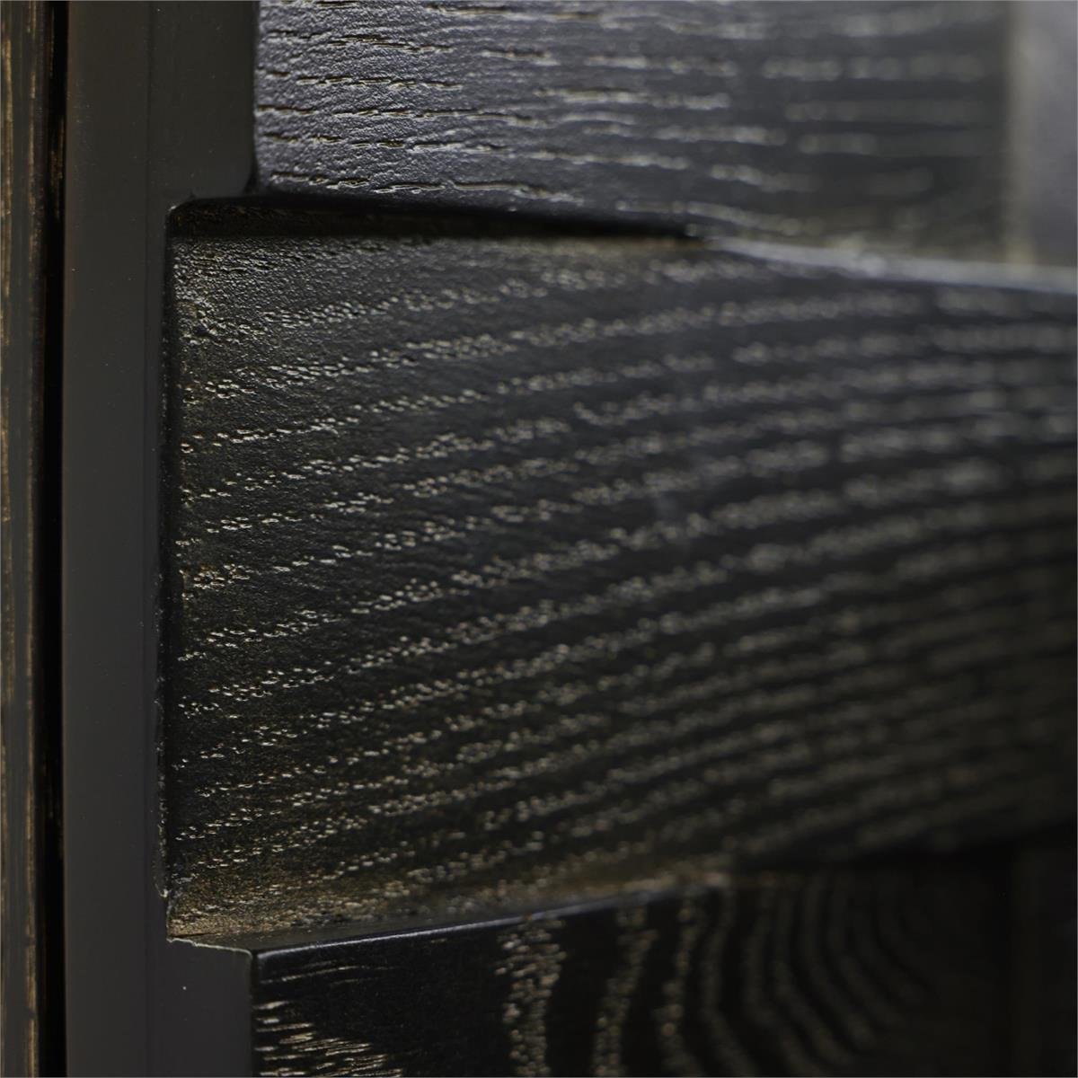 Tessere Four-Door Credenza, Black - Image 7