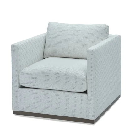 Massoud Vesper Swivel Armchair