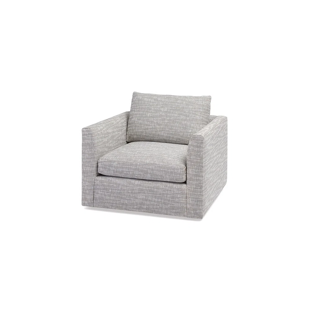 Massoud Zane Swivel Armchair