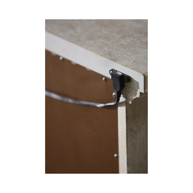 ART Furniture Arch Salvage-Cady Nightstand-Parch - Image 4