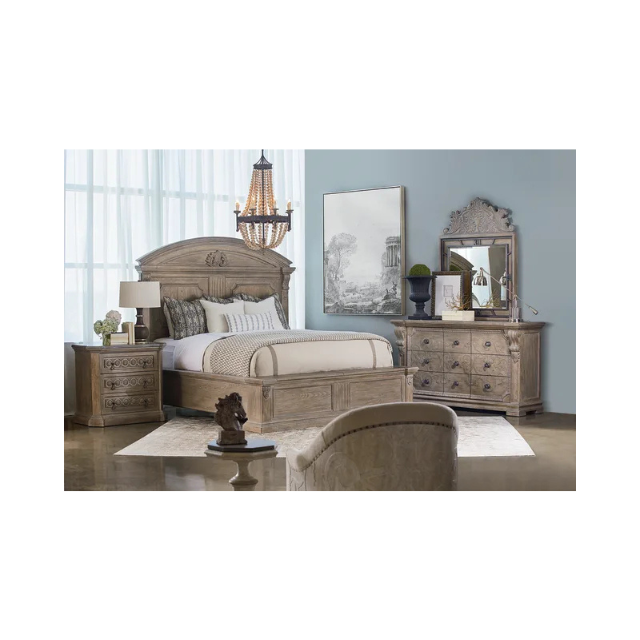 ART Furniture Arch Salvage-Gabriel Bedside Chest-Parch - Image 2