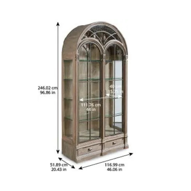 ART Furniture Arch Salvage-Gwynn Curio China - Image 9