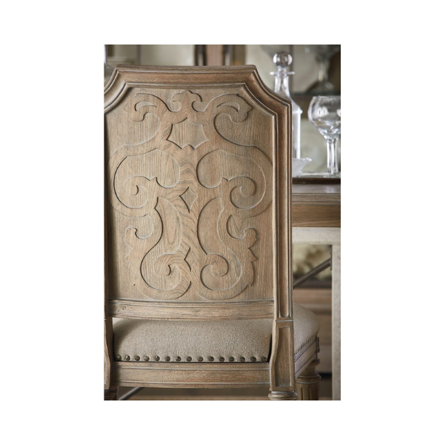 ART Furniture Arch Salvage-Mills Side Chair-Parch - Image 7