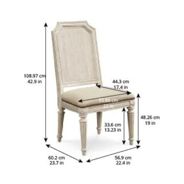 ART Furniture Arch Salvage-Mills Side Chair-Cirrus - Image 8