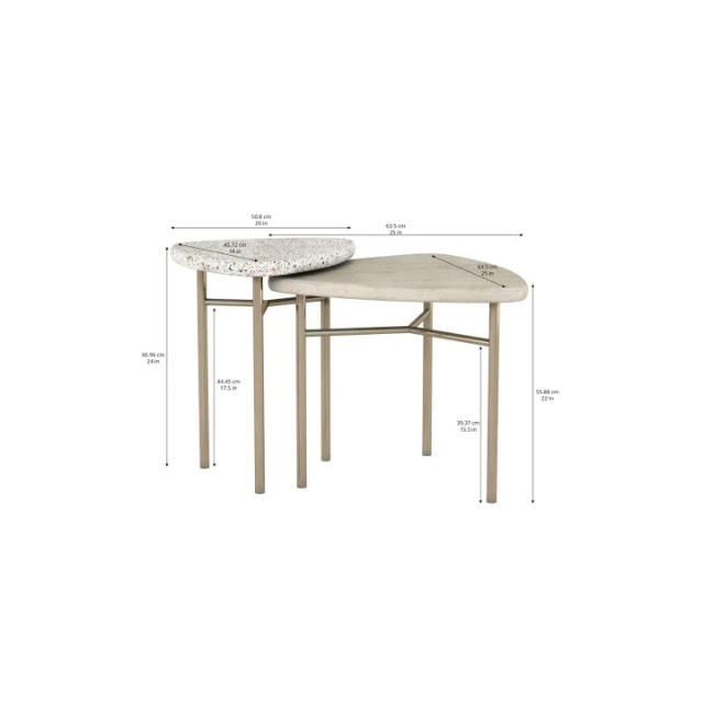 ART Furniture Cotiere 2 Piece Bunching End Tables - Image 5