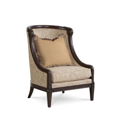 ART Furniture Giovanna Carved Wood Accent Chair