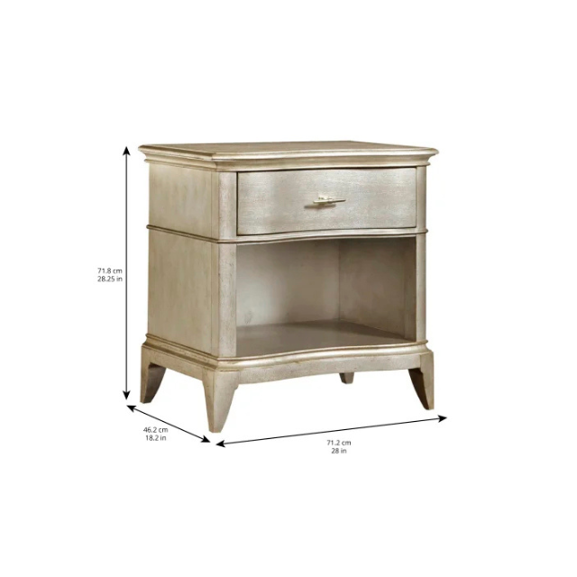 ART Furniture Starlite-Single Drawer Open Nightstand - Image 6