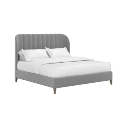 ART Furniture Dante Queen Wide Channel Uph Bed-Slate
