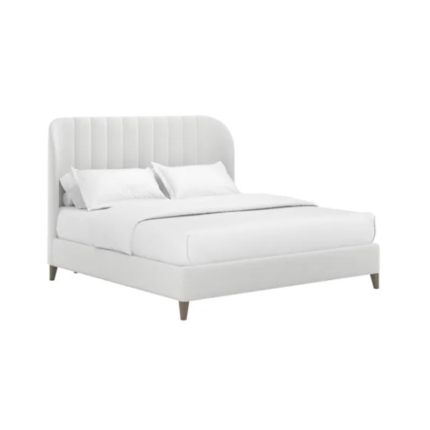 ART Furniture Dante Queen Wide Channel Uph Bed-Cloud