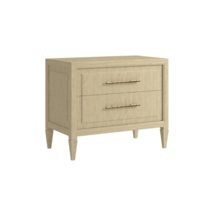 ART Furniture Eave 2 Drawer Nightstand White Oak