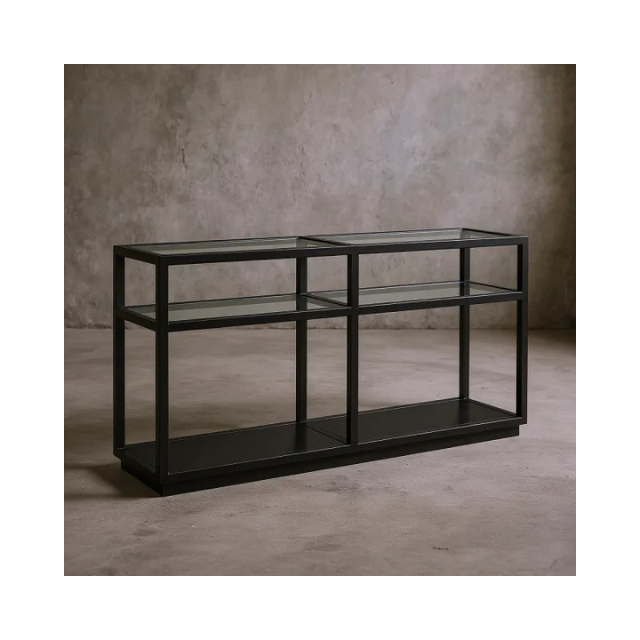 ART Furniture Glaze Console Table-Onyx - Image 6