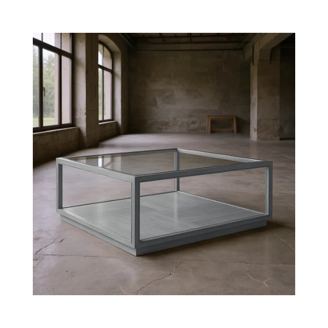 ART Furniture Glaze Sq Cktl Table-Vintage Blue - Image 4