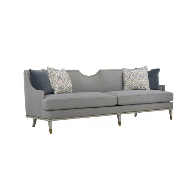 ART Furniture Harper Vintage Blue 110inch Sofa