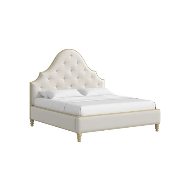 ART Furniture Haven KG Uph Bed-Sundrch Oak