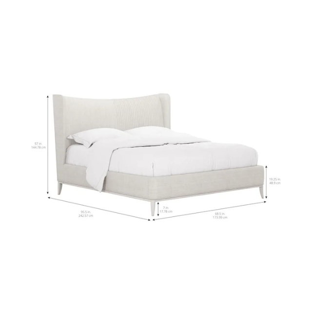 ART Furniture Mezzanine King Shelter Upholstered Bed - Image 11