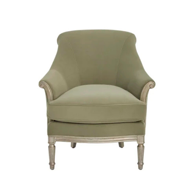 ART Furniture Provenance Charlotte Chair-Emerald - Image 2