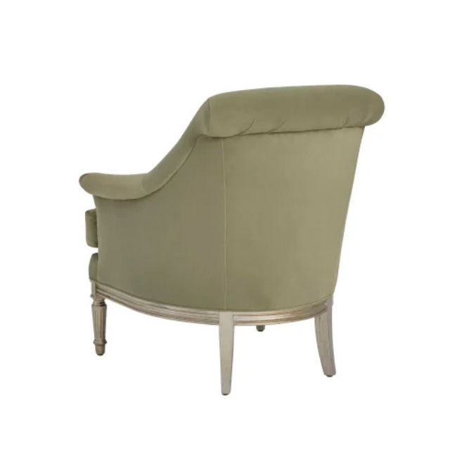 ART Furniture Provenance Charlotte Chair-Emerald - Image 3