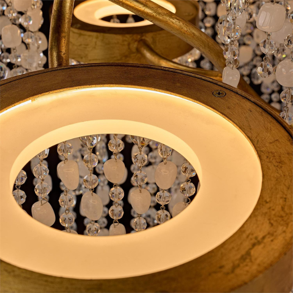 John Richard Draper Thirteen-Light Chandelier - Image 4