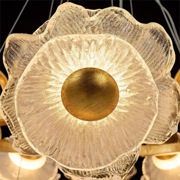 John Richard Farnese Two-Tier Twenty-One-Light Chandelier - Image 3