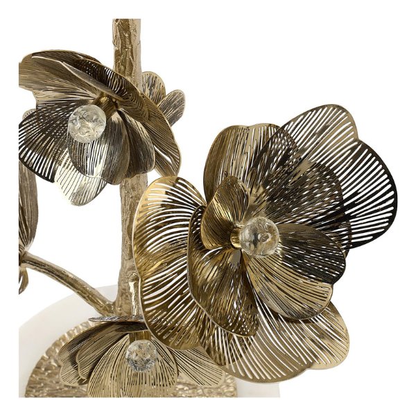 John Richard Golden Camellia Accent Table - Image 3