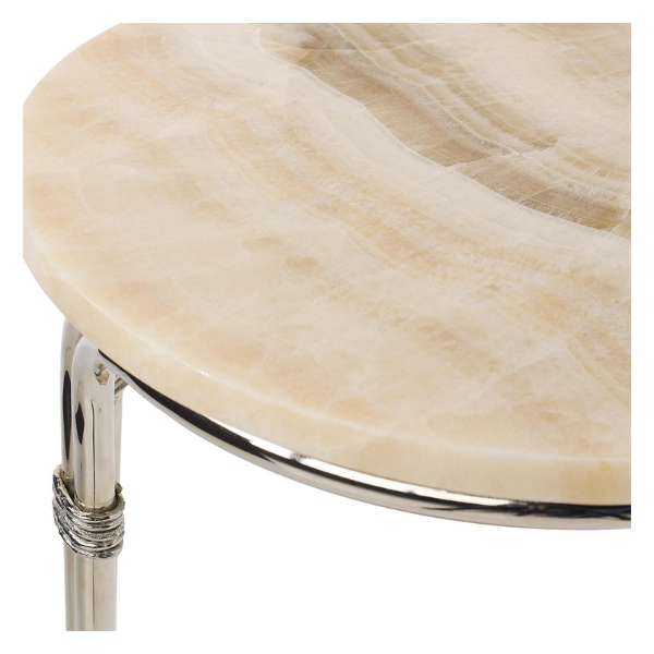 John Richard Tecali Accent Table - Image 2