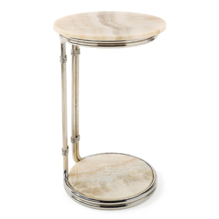 John Richard Tecali Accent Table